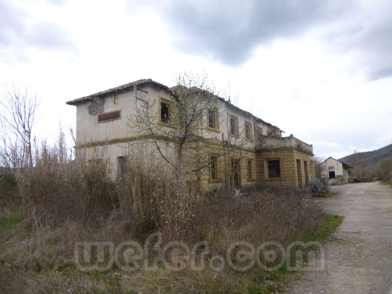 FGC: estación Salàs de Pallars - 2013
