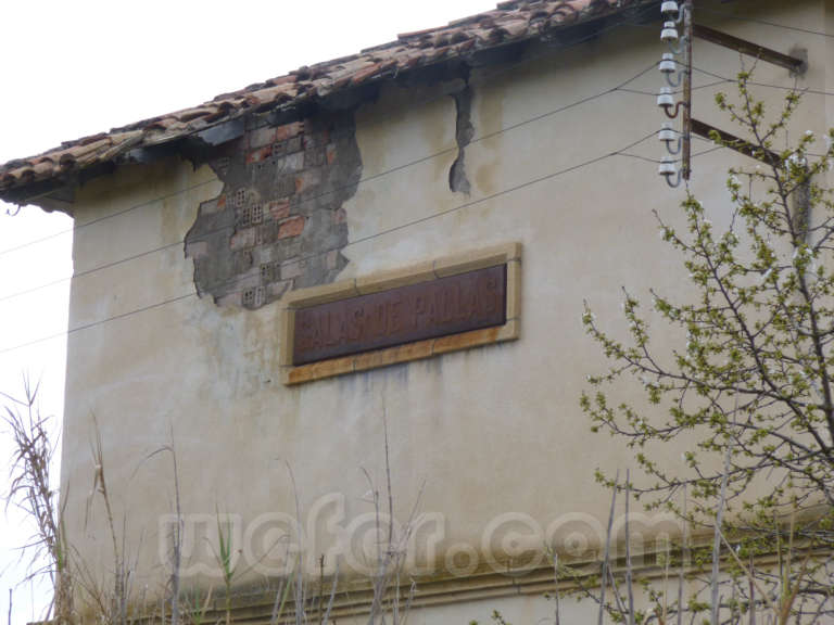 FGC: estación Salàs de Pallars - 2013