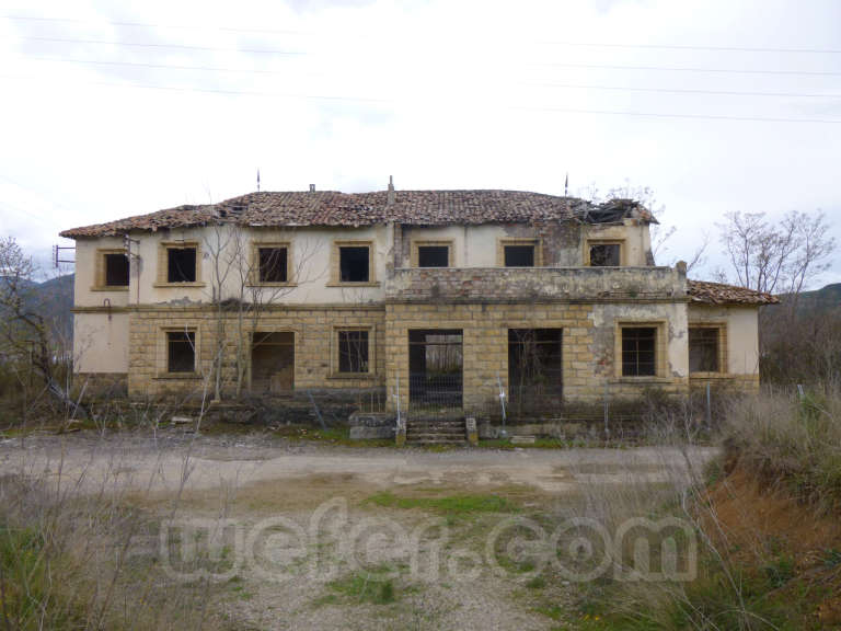 FGC: estación Salàs de Pallars - 2013