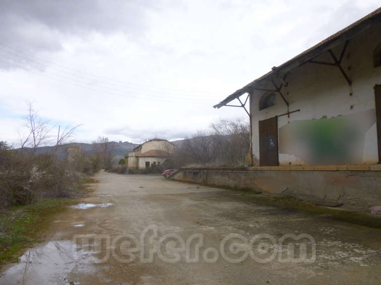 FGC: estación Salàs de Pallars - 2013