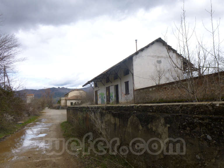 FGC: estación Salàs de Pallars - 2013