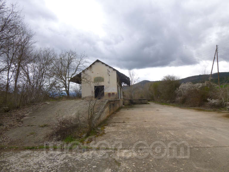 FGC: estación Salàs de Pallars - 2013