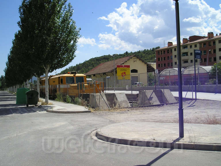 FGC: estación La Pobla de Segur - 2006