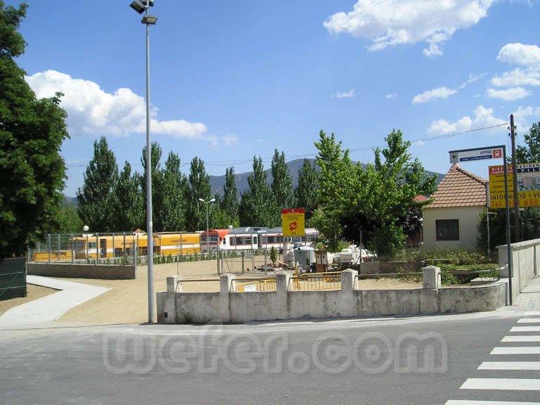 FGC: estación La Pobla de Segur - 2006