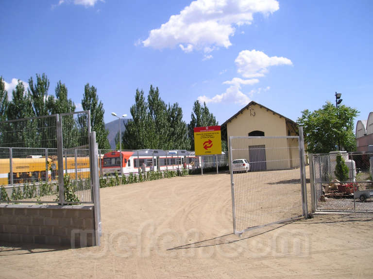 FGC: estación La Pobla de Segur - 2006