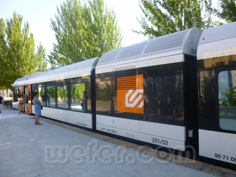 FGC: estación La Pobla de Segur - 2016