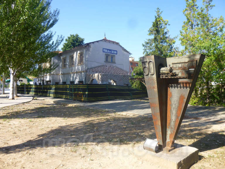 FGC: estación La Pobla de Segur - 2016