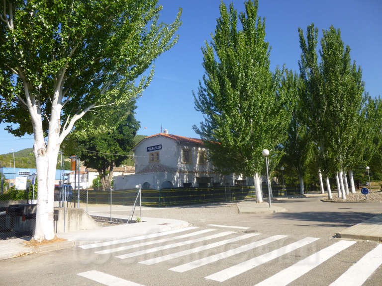 FGC: estación La Pobla de Segur - 2016