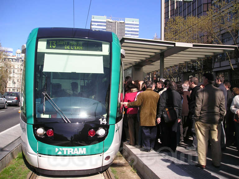 Trambaix - Inauguración 3 de abril de 2004