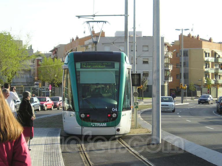 Trambaix - Inauguración 3 de abril de 2004