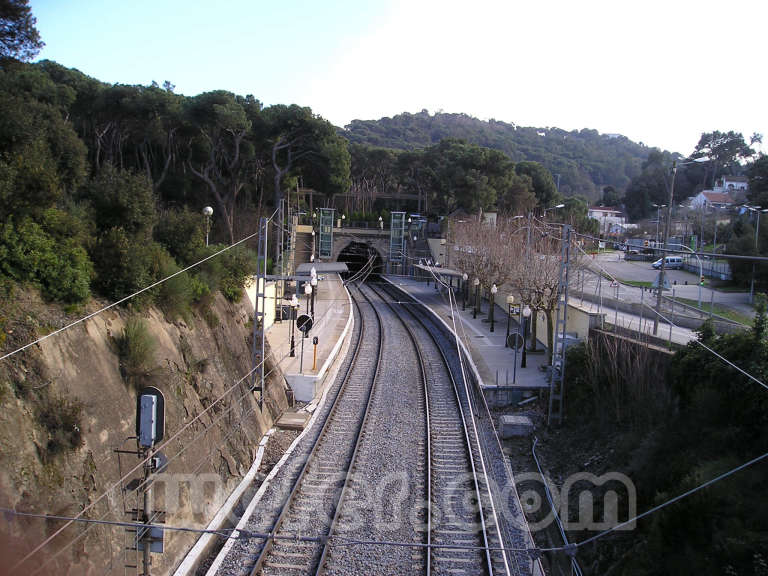 FGC Baixador de Vallvidrera - Febrer 2004
