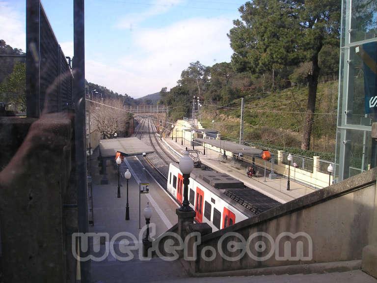 FGC Baixador de Vallvidrera - Febrer 2004