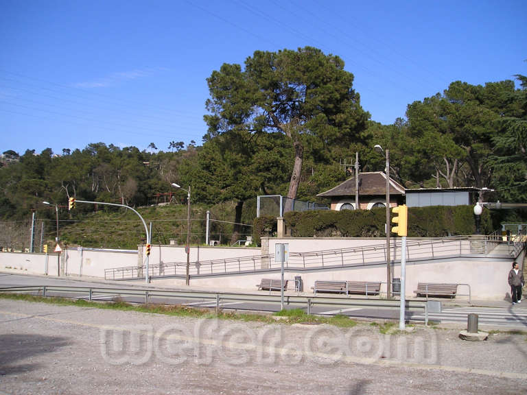 FGC Baixador de Vallvidrera - Febrer 2004