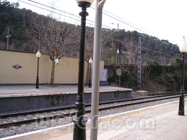 FGC Baixador de Vallvidrera - Febrer 2004