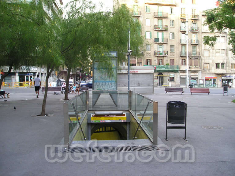 FGC Barcelona Plaça Molina - Agost 2004