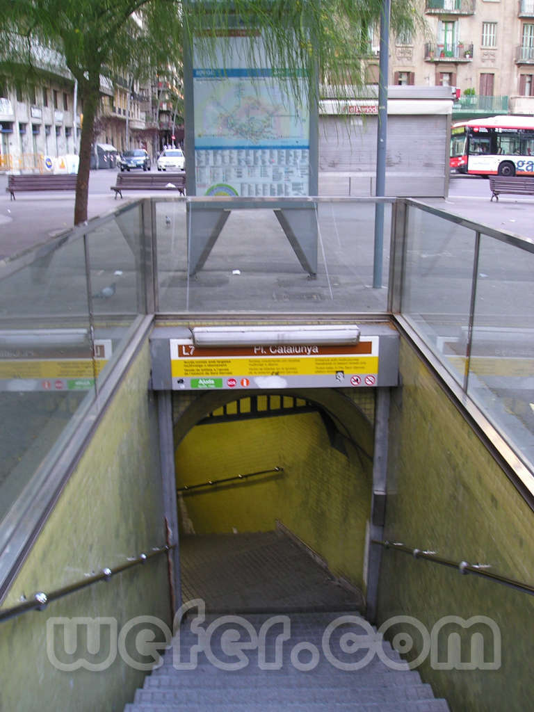 FGC Barcelona Plaça Molina - Agost 2004