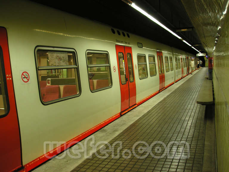 FGC Barcelona Plaça Molina - Agost 2004