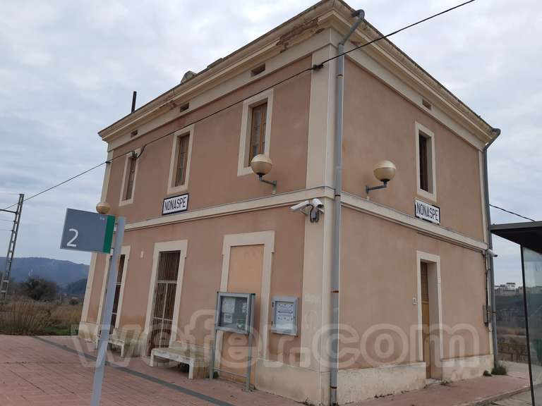 Renfe / ADIF: Nonaspe