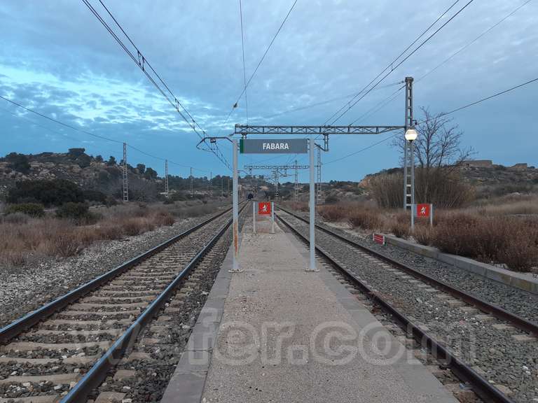 Renfe / ADIF: Fabara