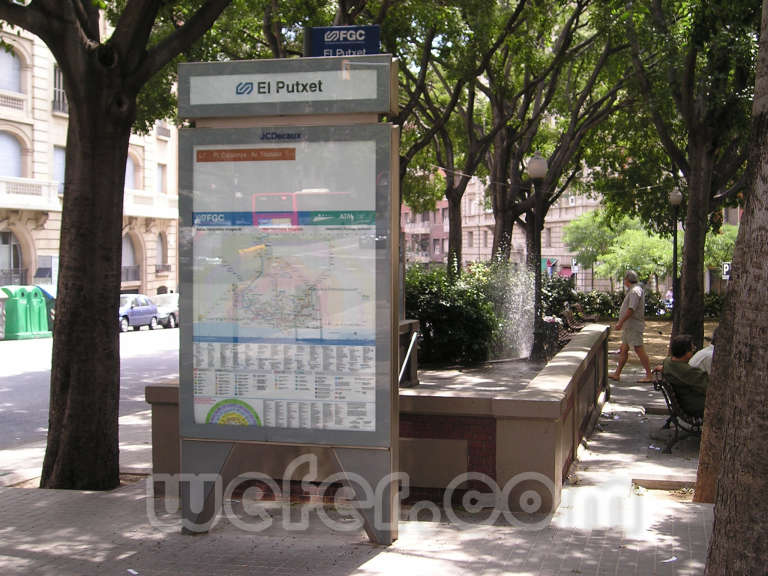 FGC Barcelona El Putxet - Agost 2004