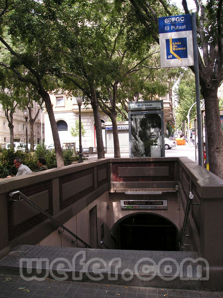 FGC Barcelona El Putxet - Agost 2004