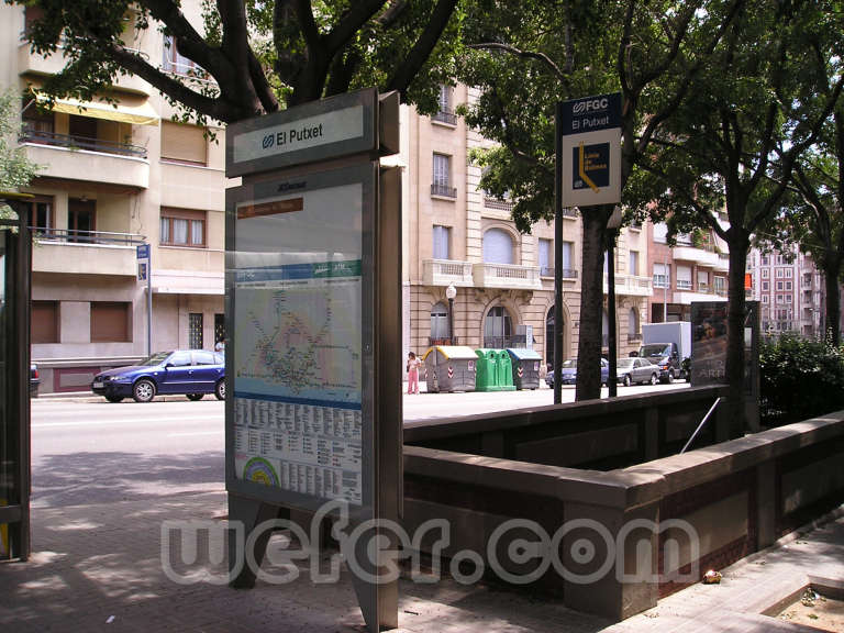 FGC Barcelona El Putxet - Agost 2004