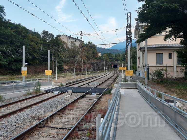 SNCF: gare Acs (Ax-les-Thermes)