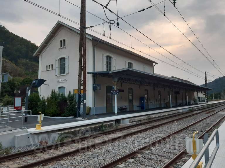 SNCF: gare Acs (Ax-les-Thermes)