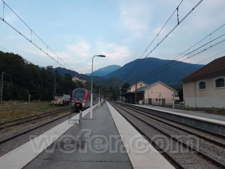 SNCF: gare Acs (Ax-les-Thermes)