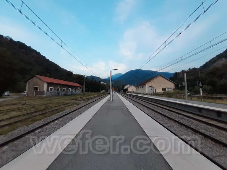 SNCF: gare Acs (Ax-les-Thermes)