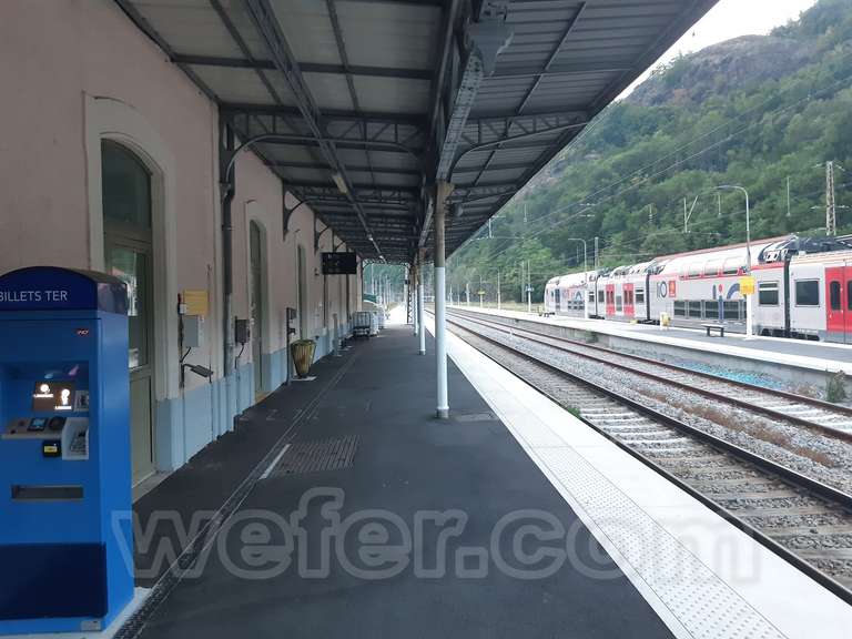SNCF: gare Acs (Ax-les-Thermes)