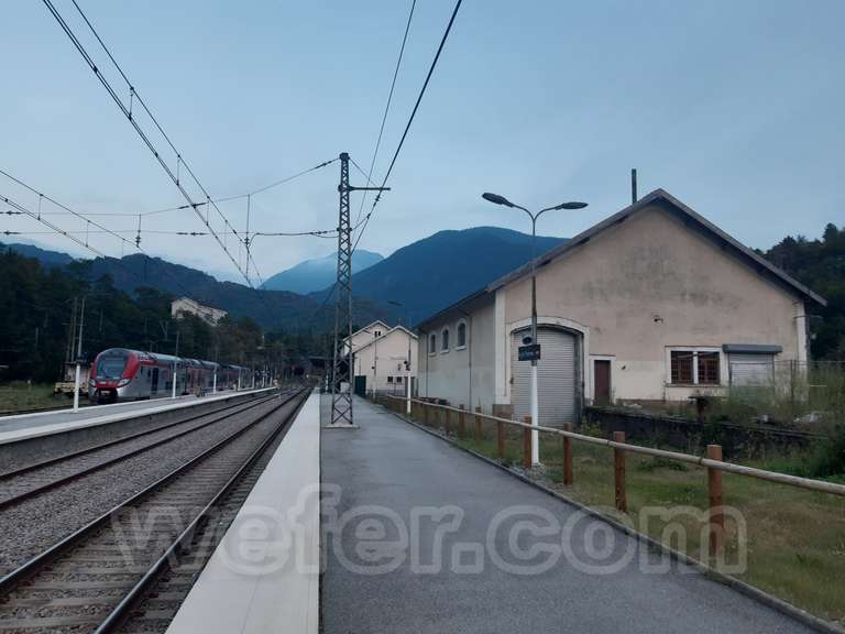 SNCF: gare Acs (Ax-les-Thermes)