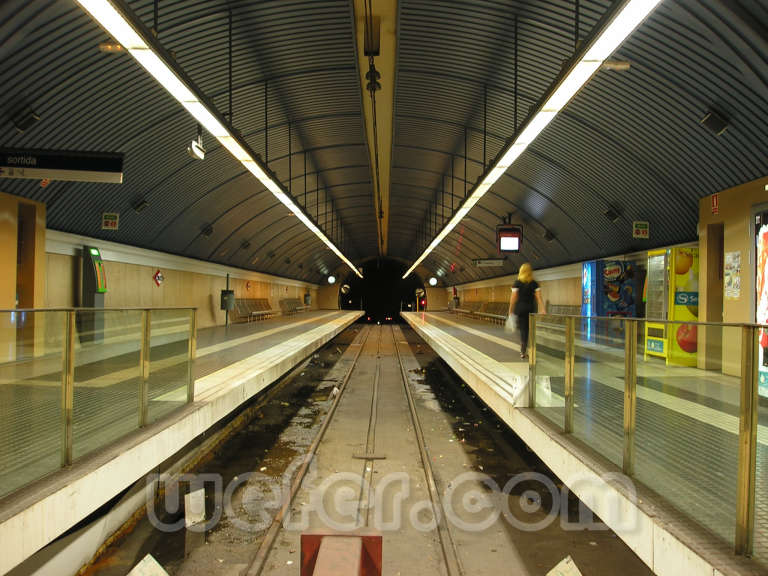 FGC Avinguda Tibidabo - Agost 2004