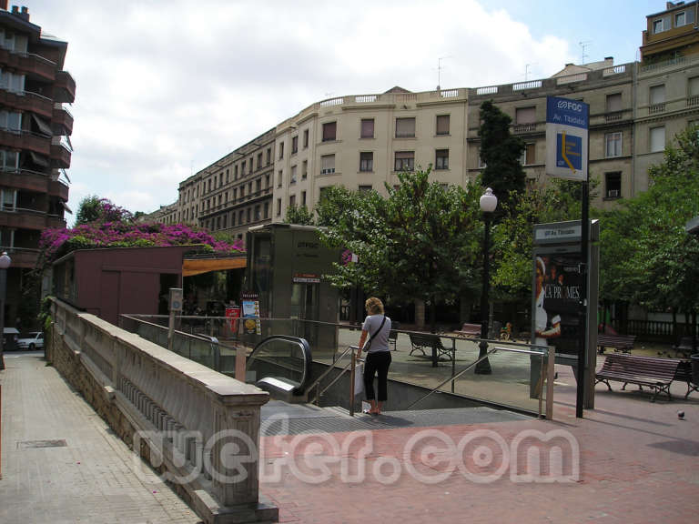 FGC Avinguda Tibidabo - Agost 2004