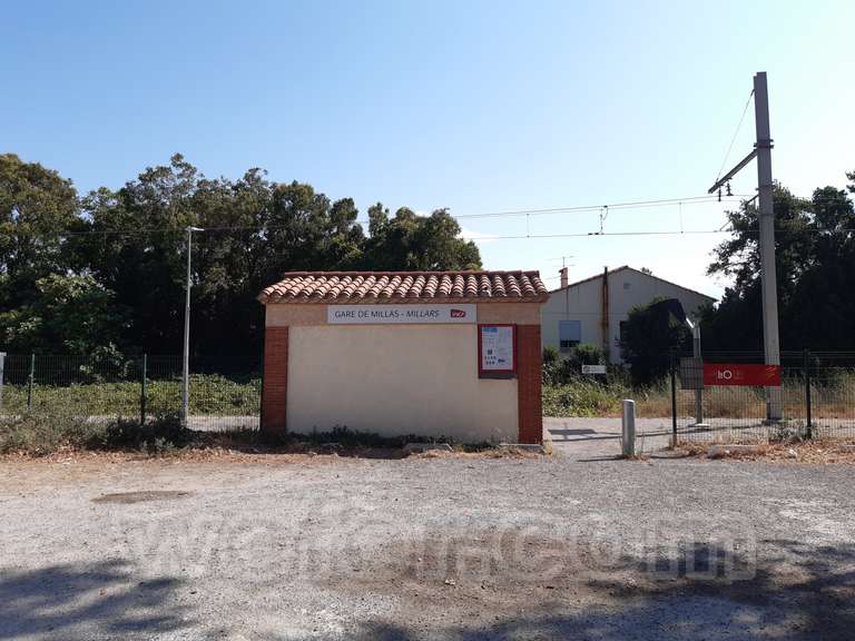 SNCF: gare Millars (Millas)