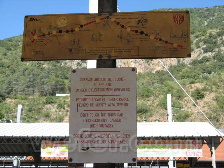 SNCF: gare Vilafranca de Conflent (Villefranche-Vernet-les-Bains)