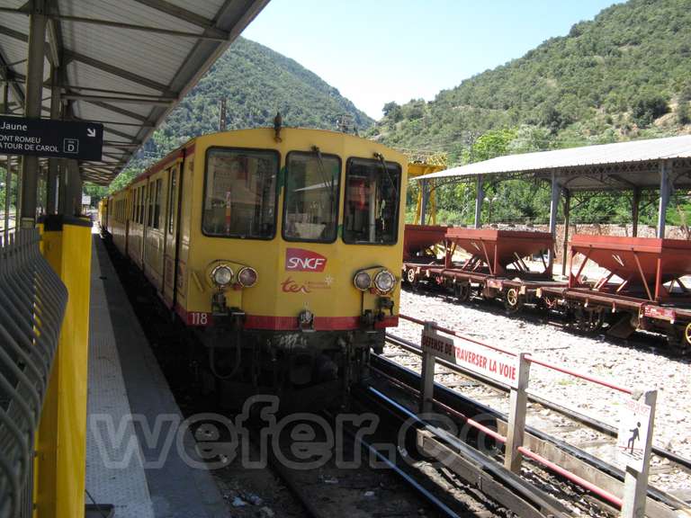 SNCF: gare Vilafranca de Conflent (Villefranche-Vernet-les-Bains)
