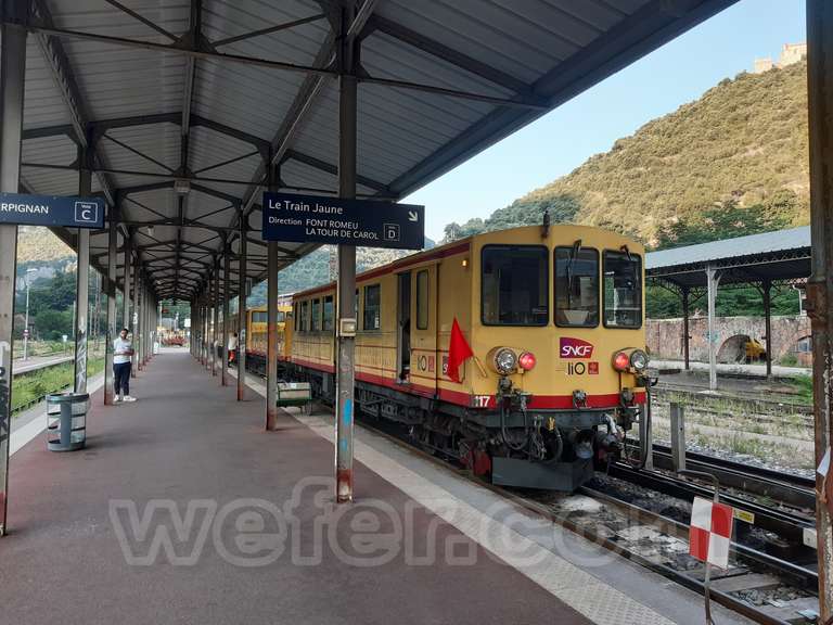 SNCF: gare Vilafranca de Conflent (Villefranche-Vernet-les-Bains)