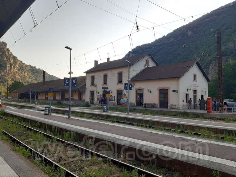 SNCF: gare Vilafranca de Conflent (Villefranche-Vernet-les-Bains)