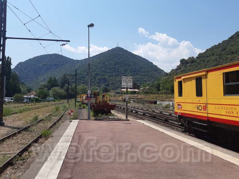 SNCF: gare Vilafranca de Conflent (Villefranche-Vernet-les-Bains)
