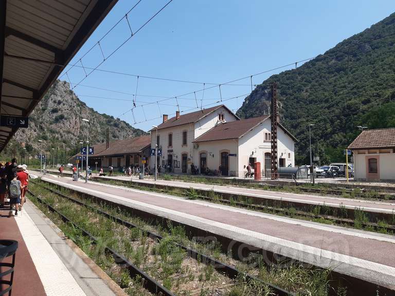 SNCF: gare Vilafranca de Conflent (Villefranche-Vernet-les-Bains)