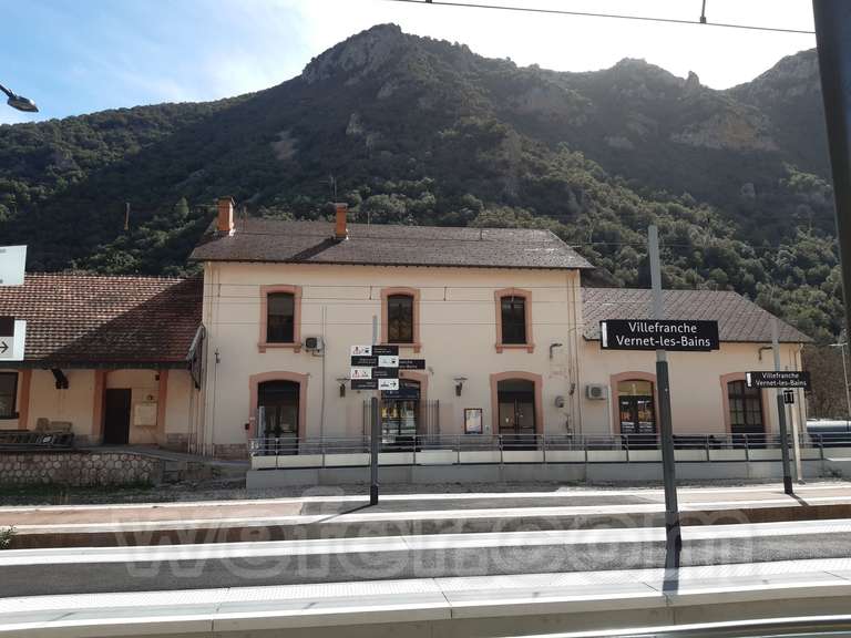 SNCF: gare Vilafranca de Conflent (Villefranche-Vernet-les-Bains)