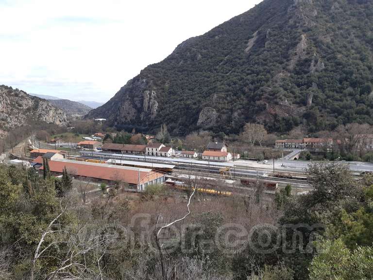 SNCF: gare Vilafranca de Conflent (Villefranche-Vernet-les-Bains)