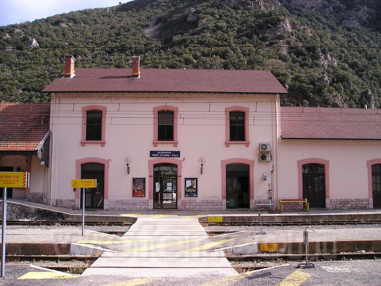 SNCF: gare Vilafranca de Conflent (Villefranche-Vernet-les-Bains)