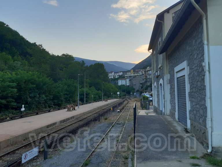 SNCF: gare Olette / Canaveilles-les-Bains