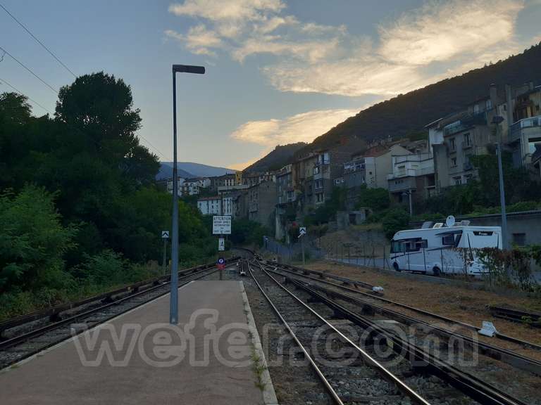 SNCF: gare Olette / Canaveilles-les-Bains