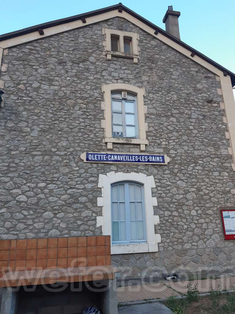 SNCF: gare Olette / Canaveilles-les-Bains