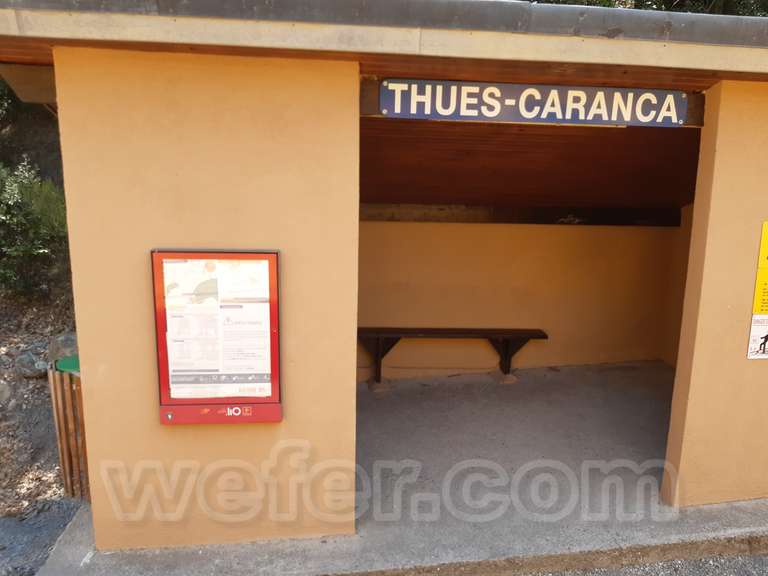 SNCF: gare Thuès / Carança