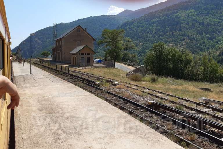 SNCF: gare Fontpedrosa (Fontpédrouse - St.-Thomas-les-Bains)