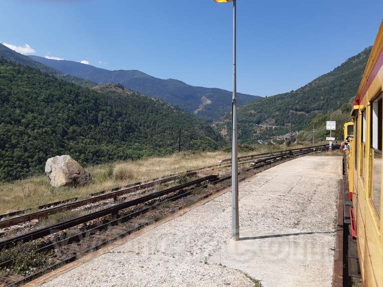 SNCF: gare Fontpedrosa (Fontpédrouse - St.-Thomas-les-Bains)